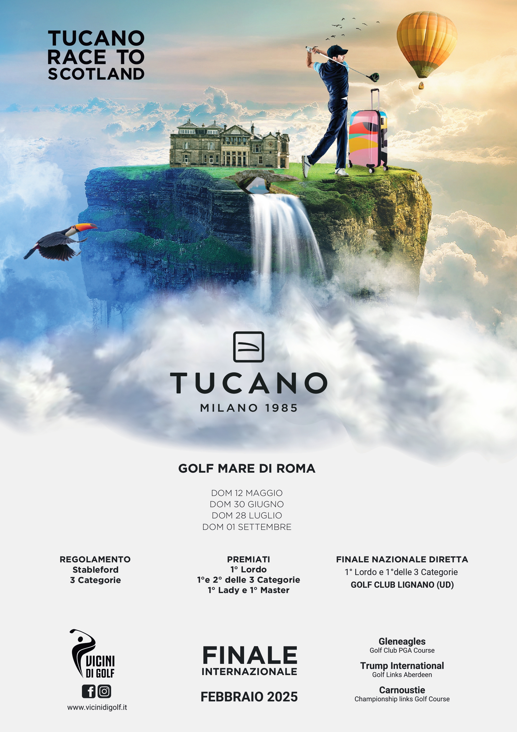 1a Tappa Tucano Race To Scotland by Arte&Golf 2024